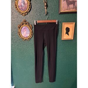 Athleta Girl Black High Rise Chit Chat Tights Sz 12